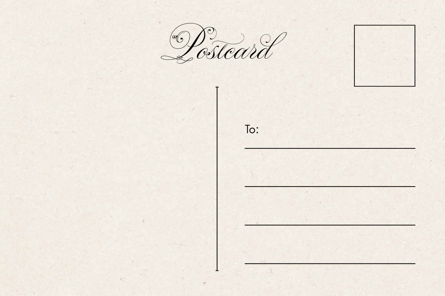 Postcards - Floral Vintage Series