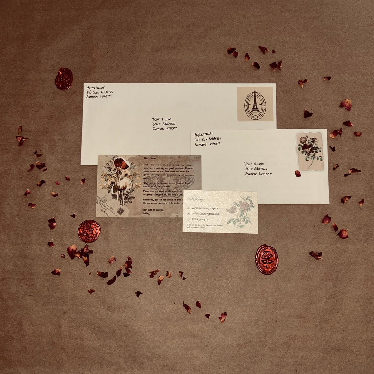 Mini Handwritten Letter