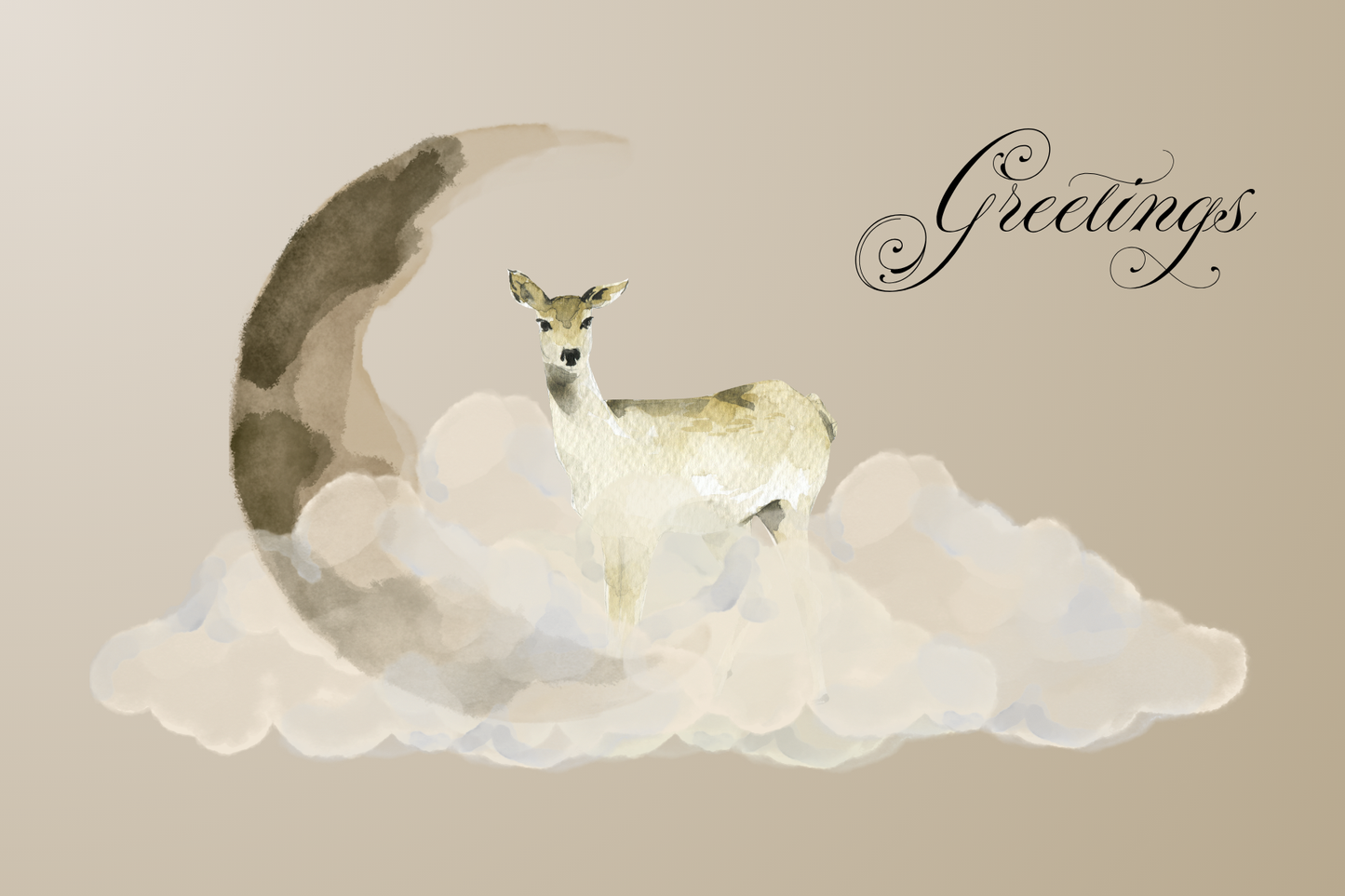 Postcards - Greetings Moon Series