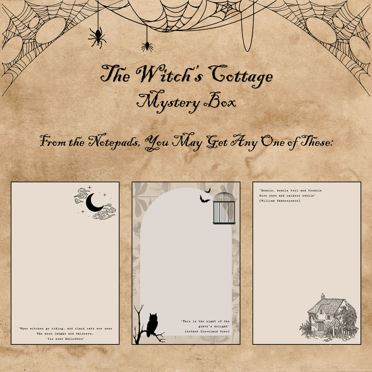 Limited Edition Witch's Cottage Mystery Box 2026