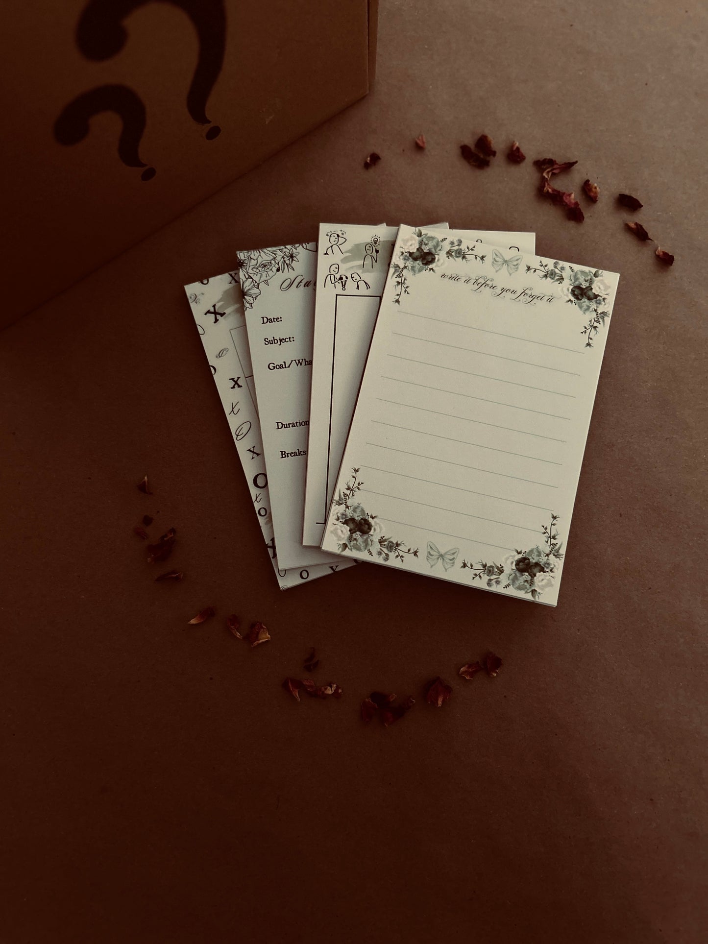 Green 4 by 6 Notepad Series