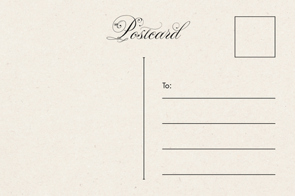 Postcards - Floral Vintage Series