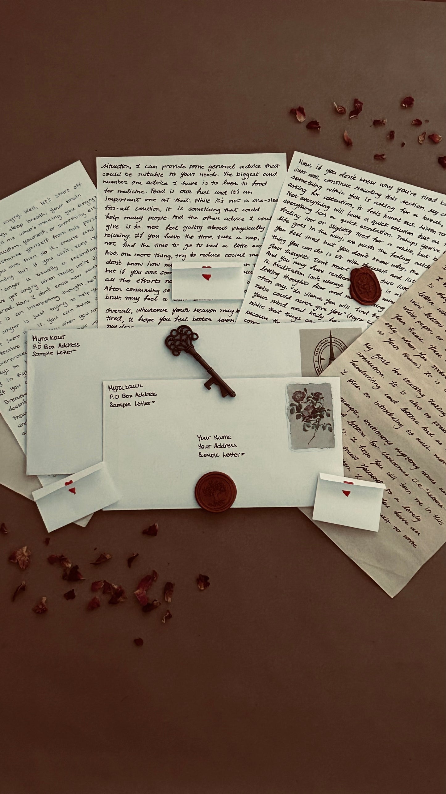 Standard Handwritten Letter