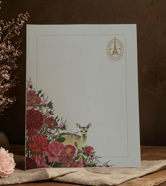 Letterheads - Floral Garden Series (24 Pack)