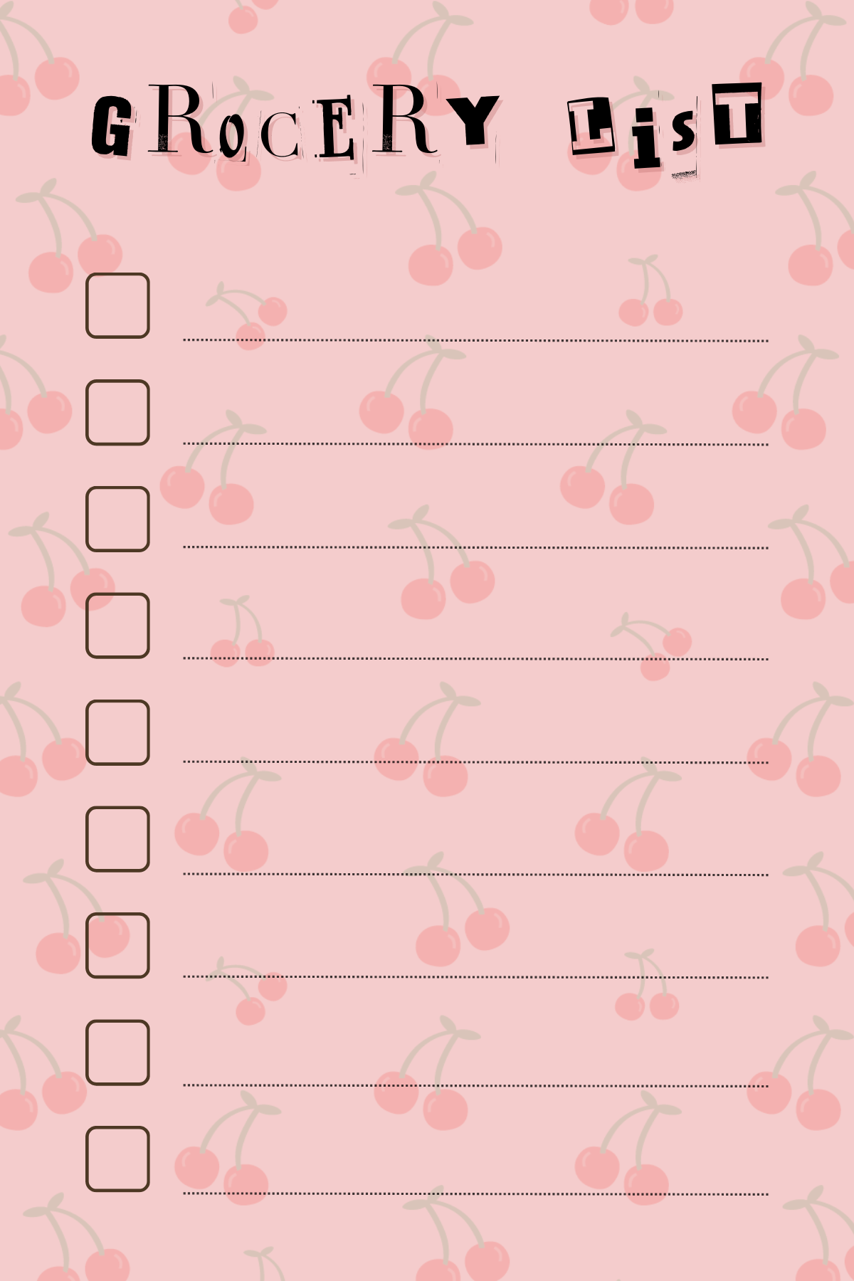 Pink 4 by 6 Notepad Series
