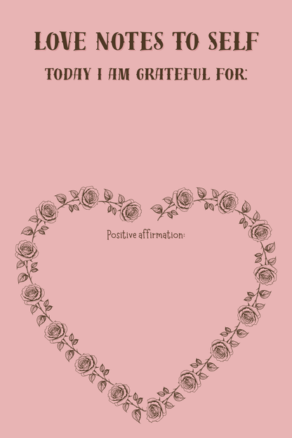 Pink 4 by 6 Notepad Series