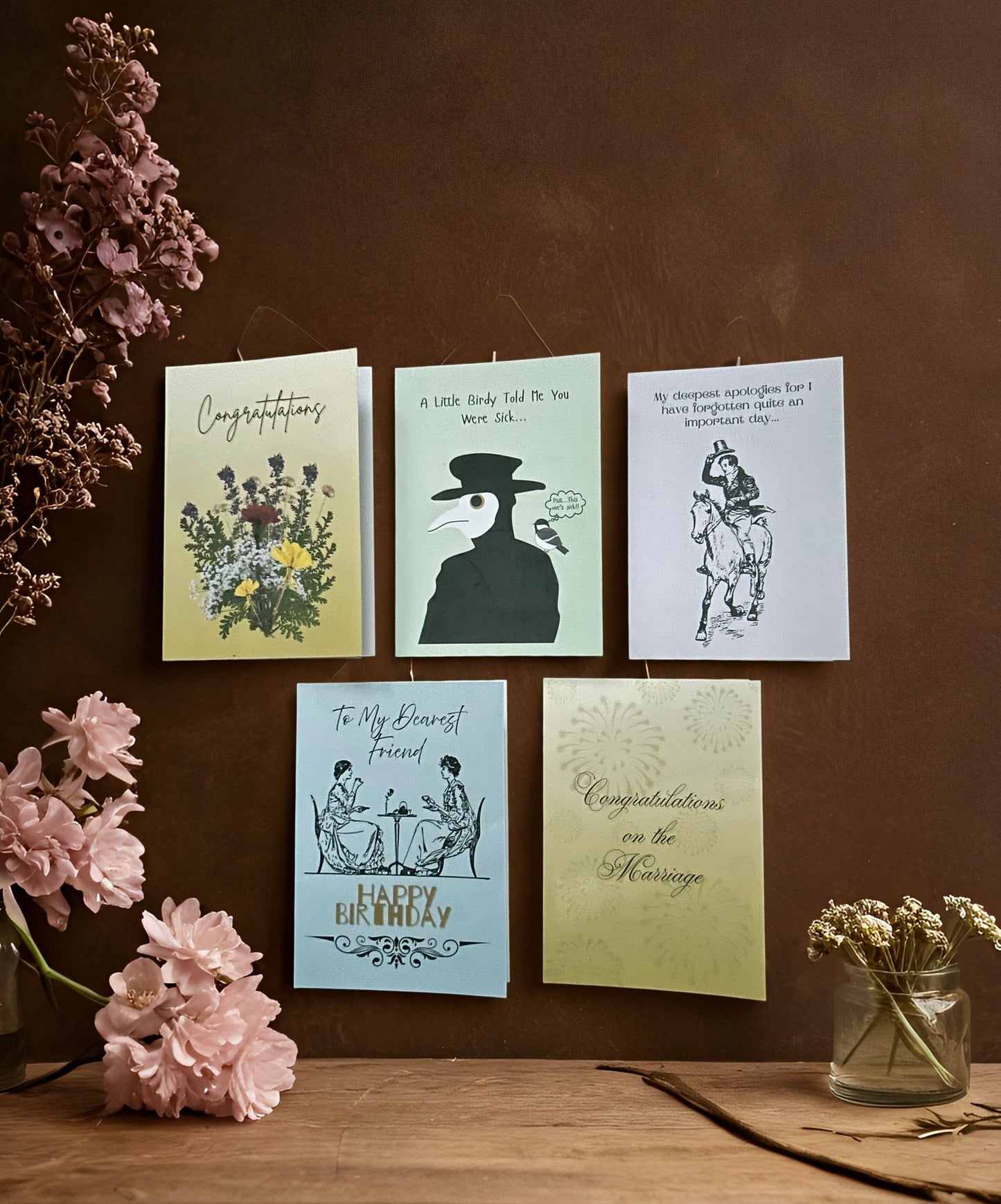 Greeting Card Bundle - 5 Cards