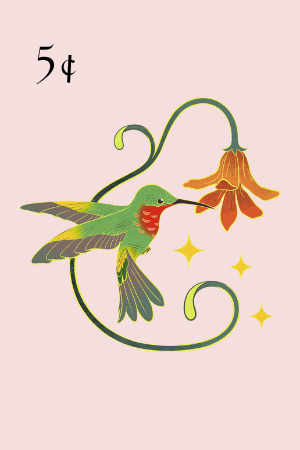 Postage Stamp Stickers