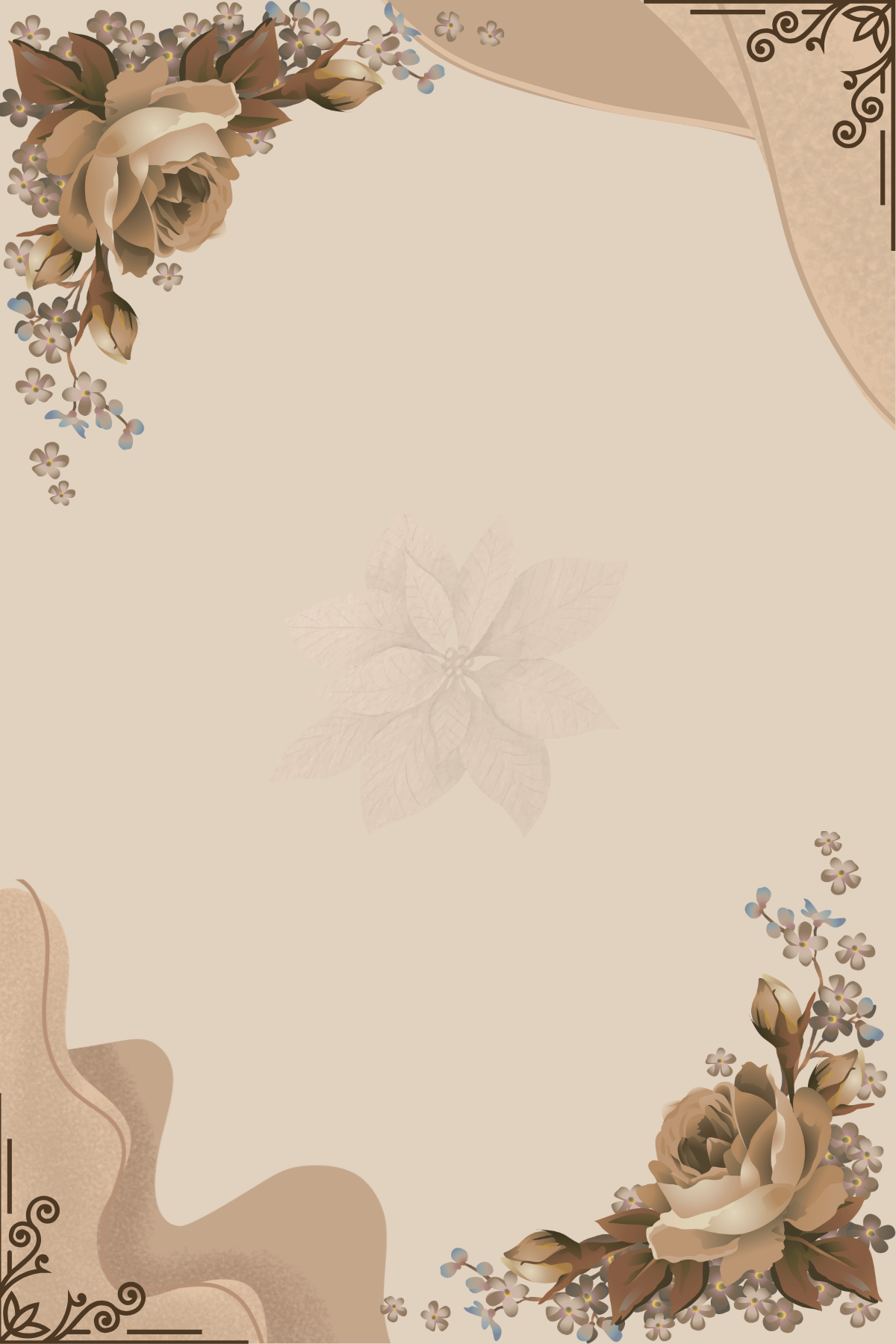 Brown 4 by 6 Notepad Series