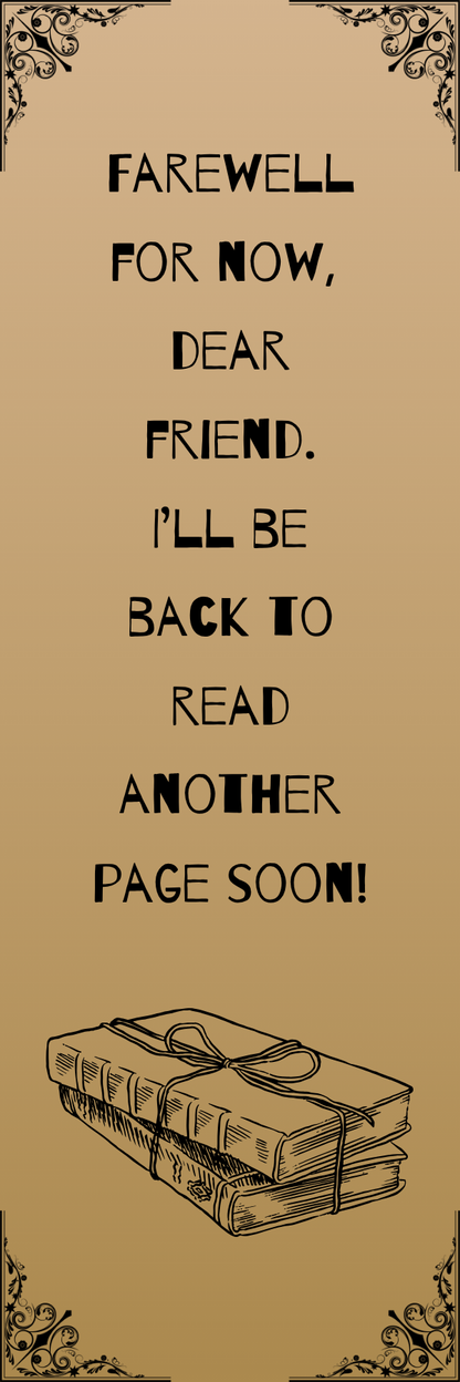 Vintage Bookmark Series