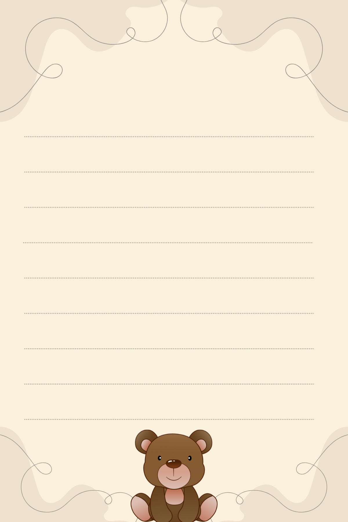 Brown 4 by 6 Notepad Series