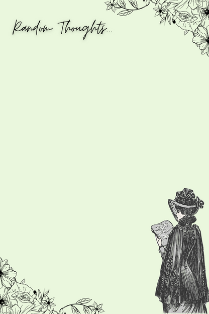 Green 4 by 6 Notepad Series