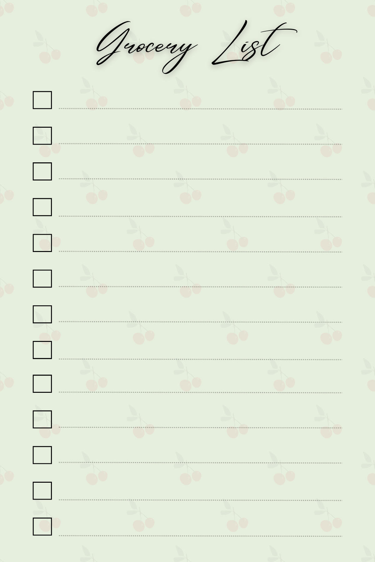 Green 4 by 6 Notepad Series