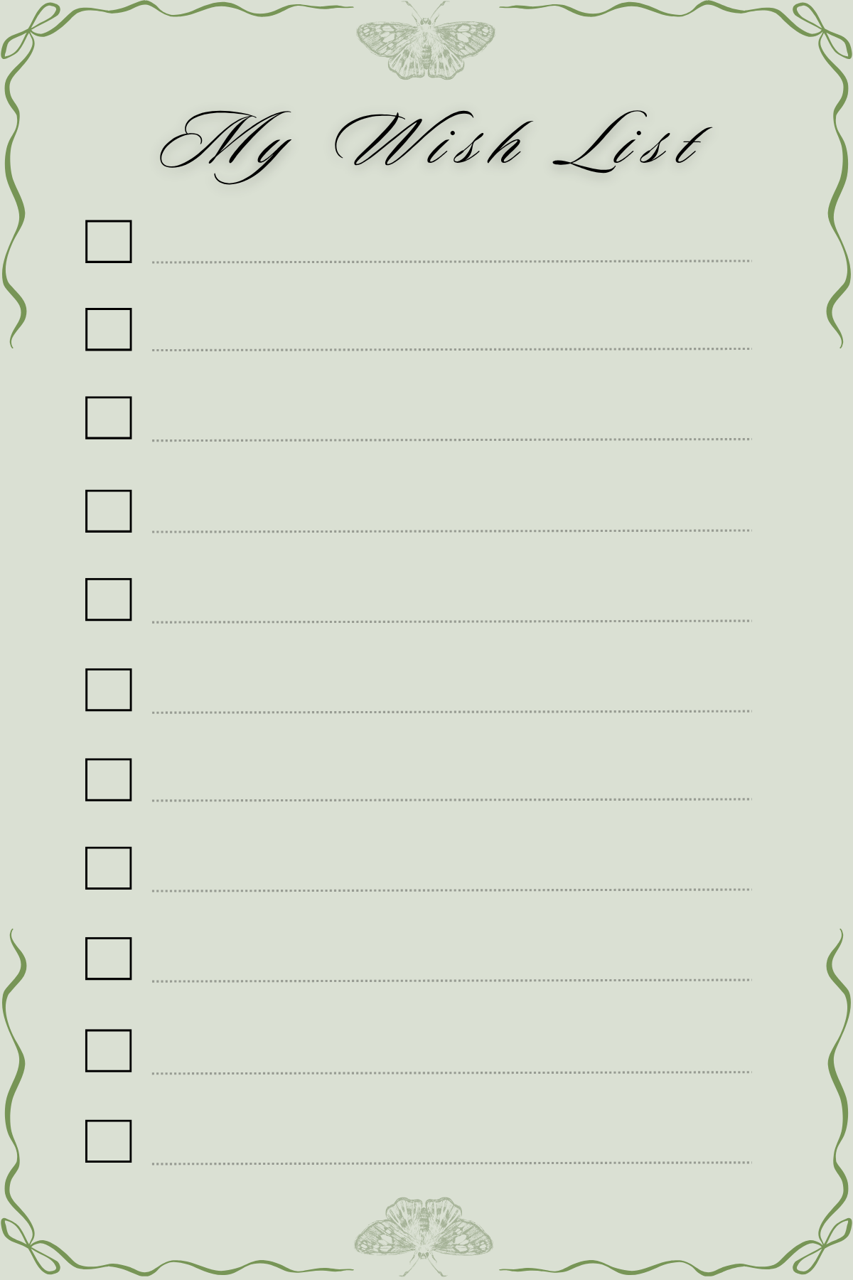 Green 4 by 6 Notepad Series